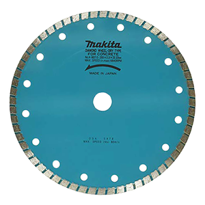 Makita A-80715 Diamond Wheel 230mm Corrug Standard Dry