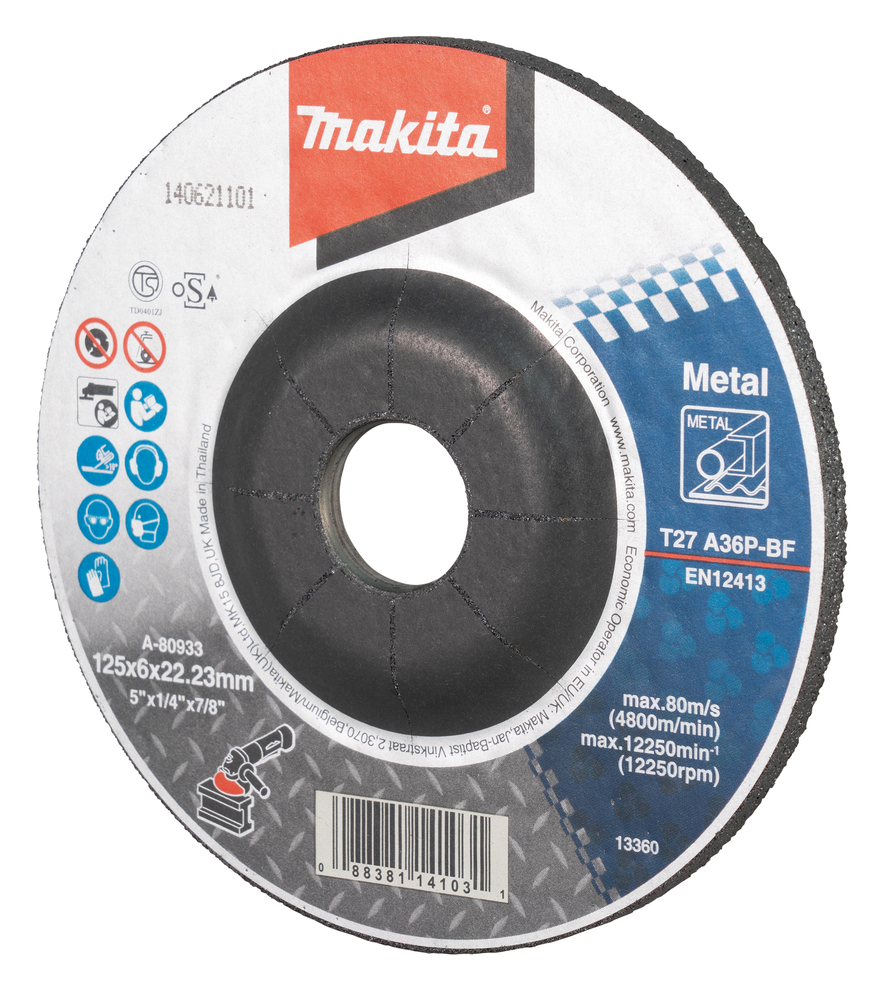 Makita A-80933 Dcgw 125x6x22 A36p