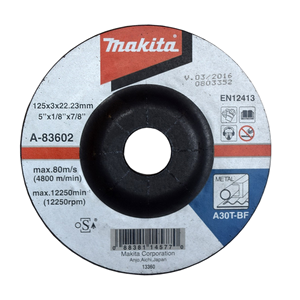 Makita A-83602 Cut-Off Wheel 125x3x22 A30t