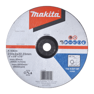 Makita A-83624 Cut-Off Wheel 230x3x22 A30t