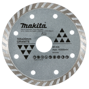 Makita A-84040 Diamond Wheel Corrugated 105mm A