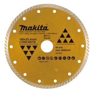 Makita A-84165 Diamond Wheel 180mm Corrug Eco Dry