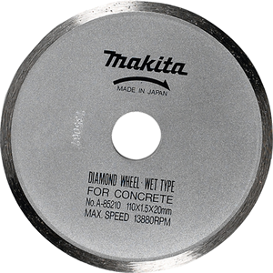 Makita A-85210 Diamond Wheel 110mm Conti Rim Standard W