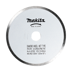Makita A-87292 Diamond Wheel 110mm Conti Rim Eco Wet