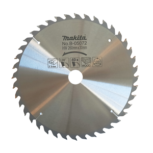 Makita B-05072 T.c.t. Saw Blade 260x30x40t