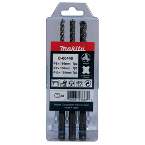 Makita B-06448 Sds-Plus Bit Deltagon Assort
