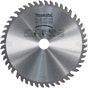 Makita B-07353 Tct Saw Blade 165x20x48t For Sp6000