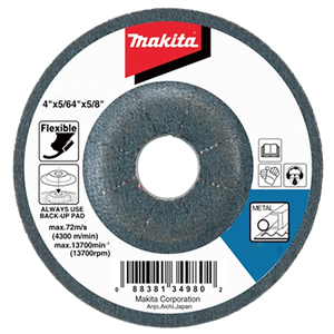 Makita B-18231 Flexible Gw 100x3x16 Ac36 General Steel
