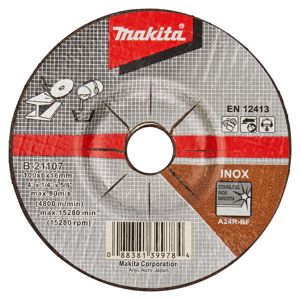 Makita B-21107 Dcgw For Heavy Duty 100mm