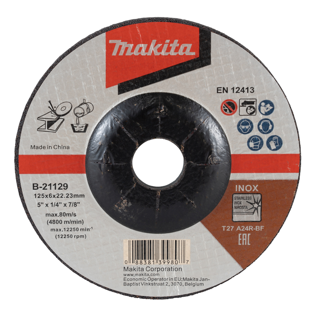 Makita B-21129 Dcgw For Heavy Duty 125mm - photo 2