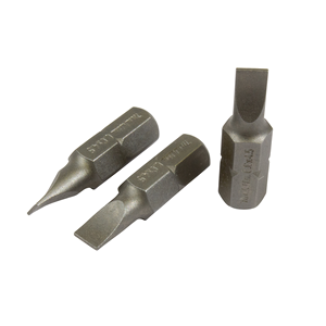Makita B-23525 Screw Bit Set Slotted 0.6x4.5-25mm In Bl