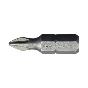 Makita B-24511 Screw Bit Set Ph1,2,3-25mm In Blister Pa