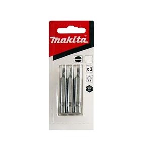 Makita B-25345 Screw Bit Set Slotted 1.6x8.0-50mm In Bl