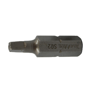 Makita B-25498 Screw Bit Set Sq 2-50mm In Blister Pack