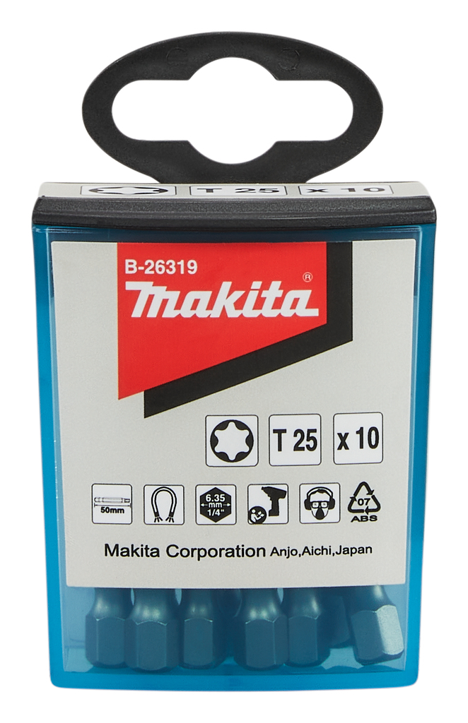Makita B-26319 Screw Bit Set T 25-50mm In Flip Top Case - photo 2