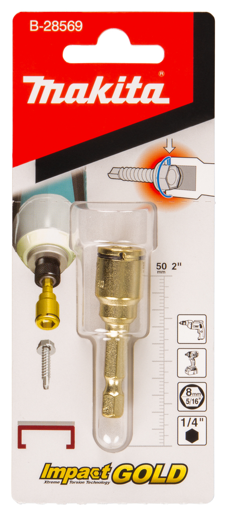 Makita B-28569 Ring Nutsetter H8mm(5/16") - photo 2