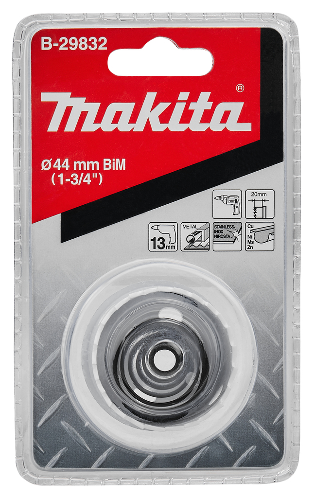Makita B-29832 Bim Hole Saw For Ss 44mm - photo 2