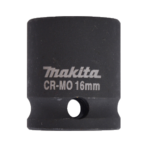 Makita B-39986 Impact Socket 16mm For 9.5mm(3/8") Anvil