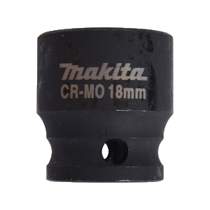 Makita B-40004 Impact Socket 18mm For 9.5mm(3/8") Anvil