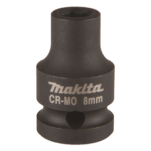 Makita B-40054 Mpact Socket 8mm For 12.7mm(1/2") Anvil