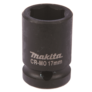 Makita B-40141 Impact Socket 17mm For 12.7mm(1/2") Anvi