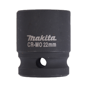 Makita B-40191 Impact Socket 22mm For 12.7mm(1/2") Anvi