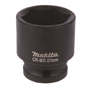 Makita B-40222 Impact Socket 27mm For 12.7mm(1/2") Anvi