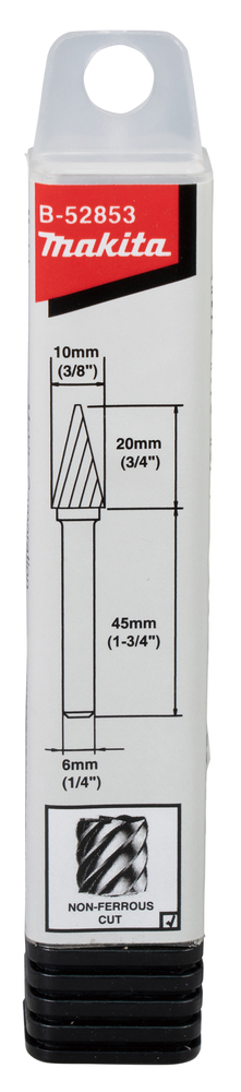 Makita B-52853 6mm Shank,sm,non-Ferrouscut10mmx20mm1pcs