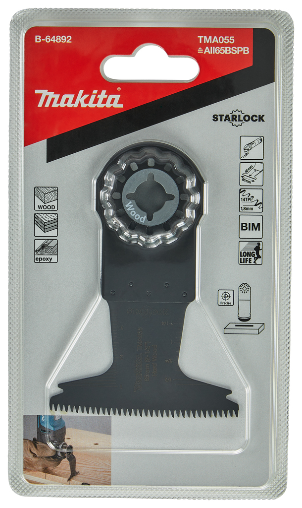 Makita B-64892 Starlock Cutsaw 65 Tma055 Bim - photo 3