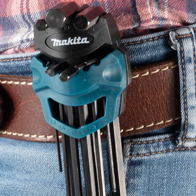 Makita B-65894 Hex Key Wrench 9pcs/Set - photo 3