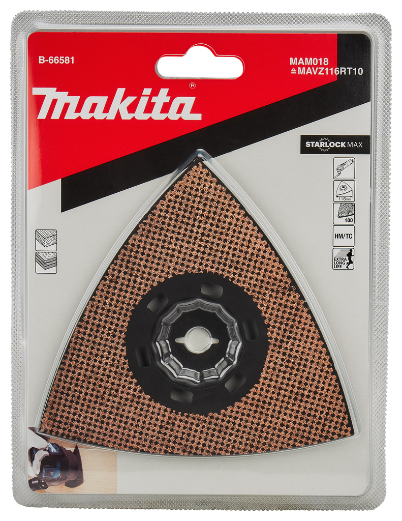 Makita B-66581 Sanding Plate/ Wood Adhesive Str - photo 4