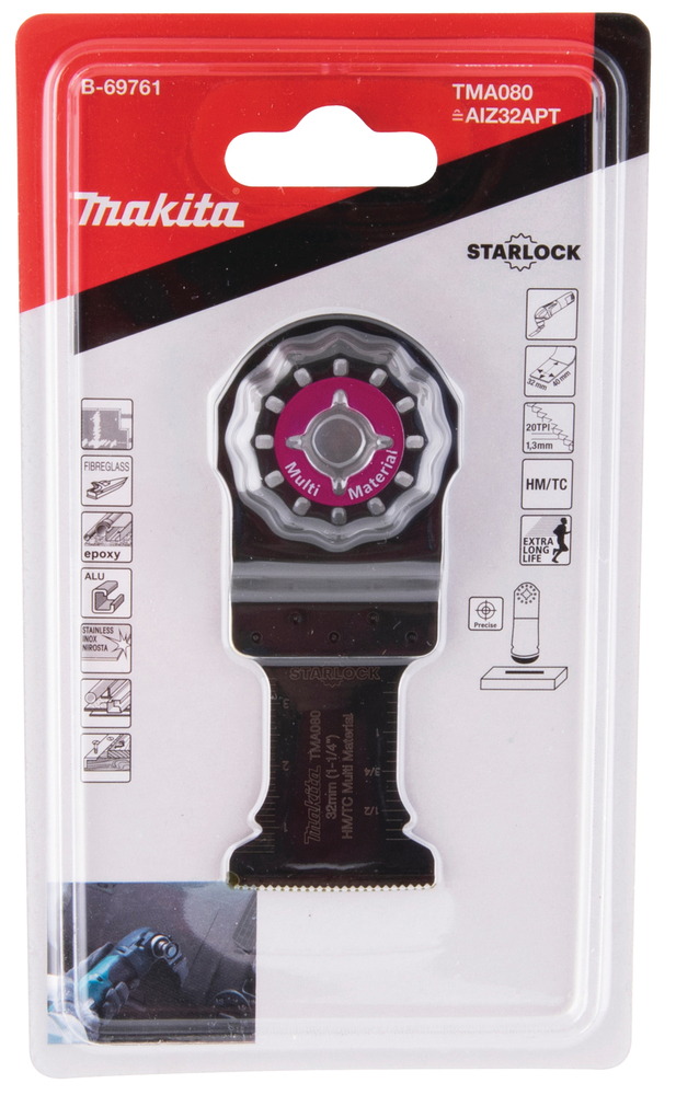 Makita B-69761 Starlockâ Tc Plunge Blade For Multi