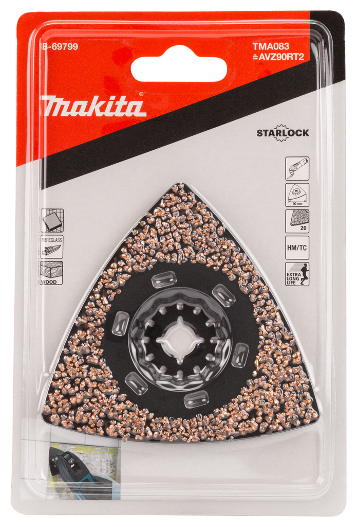 Makita B-69799 Starlock Tc Sanding Plate Mortar Grid 20 - photo 2