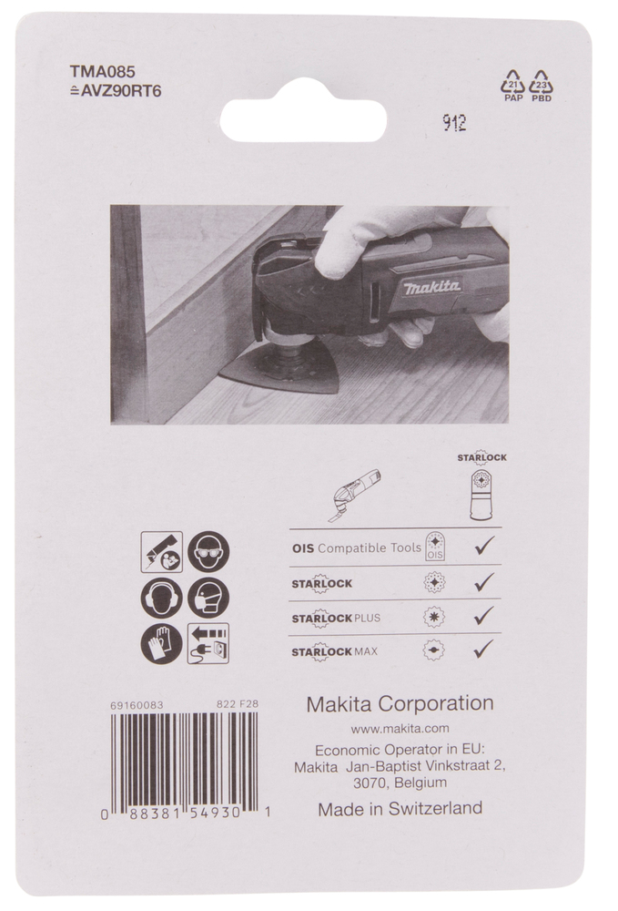 Makita B-69814 Starlock Tc Sanding Plate Mortar Grid 60 - photo 2