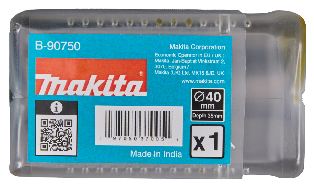 Makita B-90750 Tct Annular Cutters, 35mmã—î¦40mm