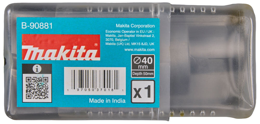 Makita B-90881 Tct Annular Cutters, 50mmã—î¦40mm