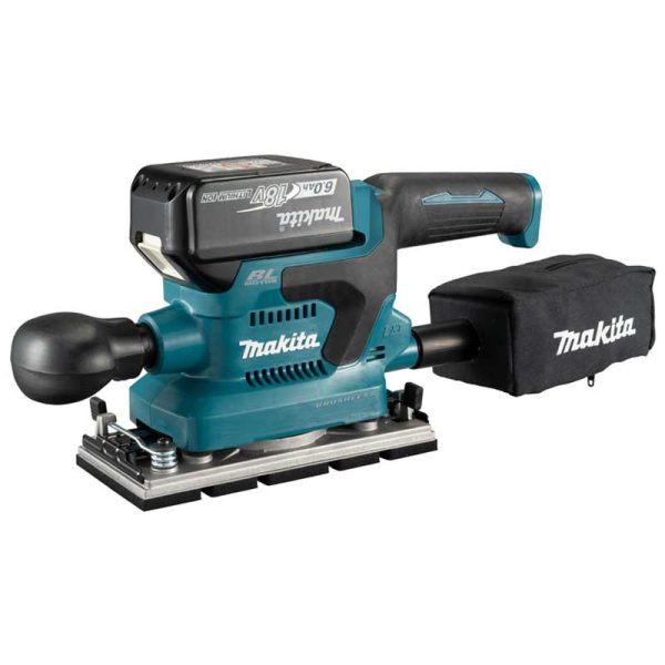 Makita DBO380RTJ 18V Cordless Finishing Sander