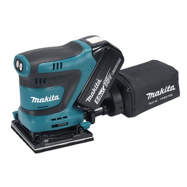 Makita DBO480RTJ 18V Cordless Finishing Sander