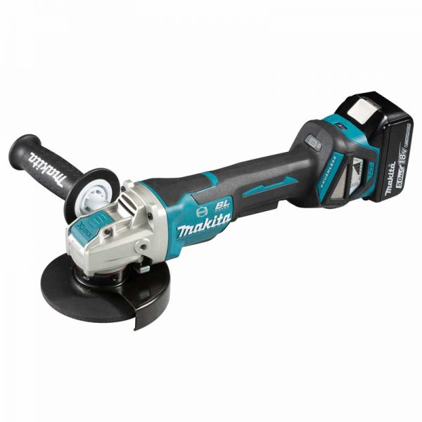 Makita DGA519RTJ 18V Cordless Angle Grinder