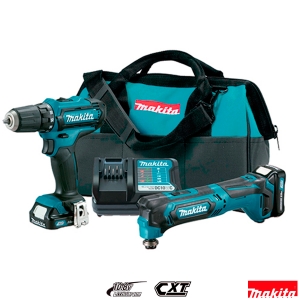Makita CLX206 12V max Cordless Combo Kit (DF331D + TM30D)