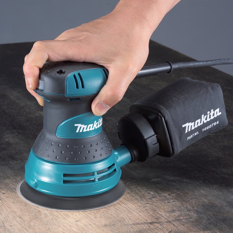 Makita BO5030 125mm Random Orbit Sander, 300W, 240V - photo 2