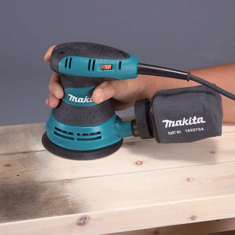 Makita BO5031 125mm Random Orbit Sander, 300W, Variable Speed - photo 3