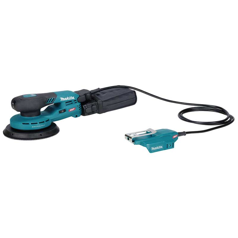 Makita BO002CGT101 40V Random Orbit Sander BL4050F DC40RA