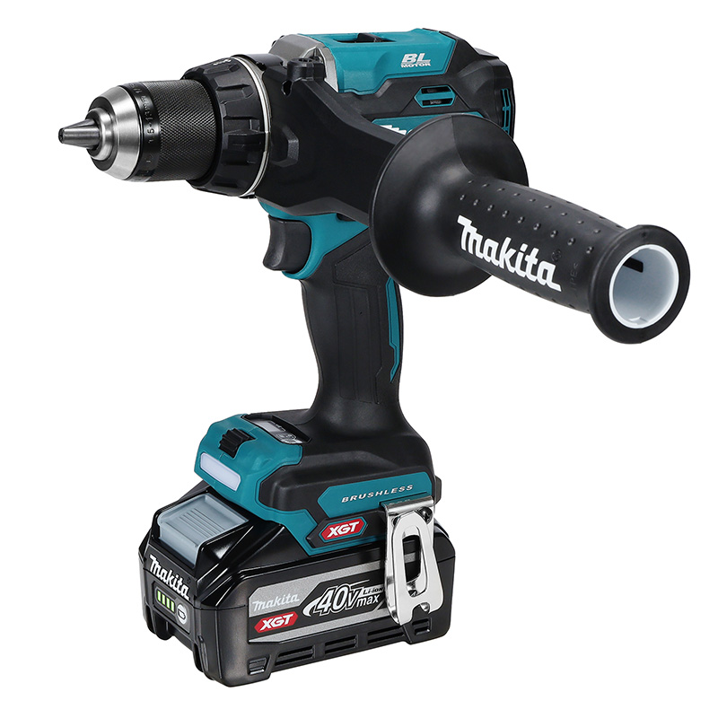 Makita DF003GM201 40V Cordless Driver Drill with BL4040 x2, DC40RA