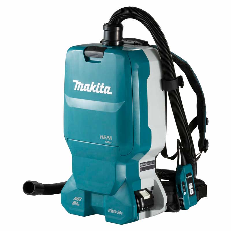 Makita DVC665Z 18Vx2 Backpack Cleaner 6L