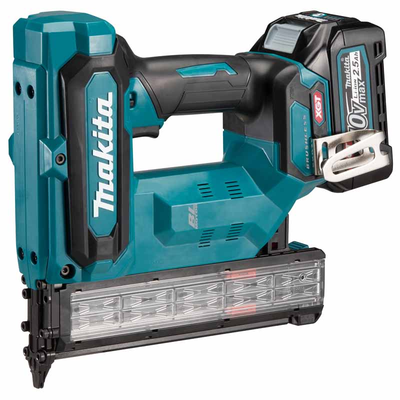 Makita FN001GD101 40V Cordless Brad Nailer 40mm