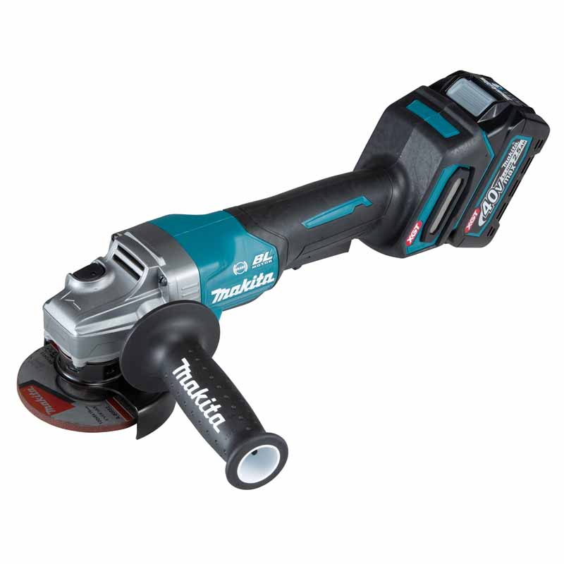 Makita GA011GM201 40V Cordless Angle Grinder 100mm Paddle Switch