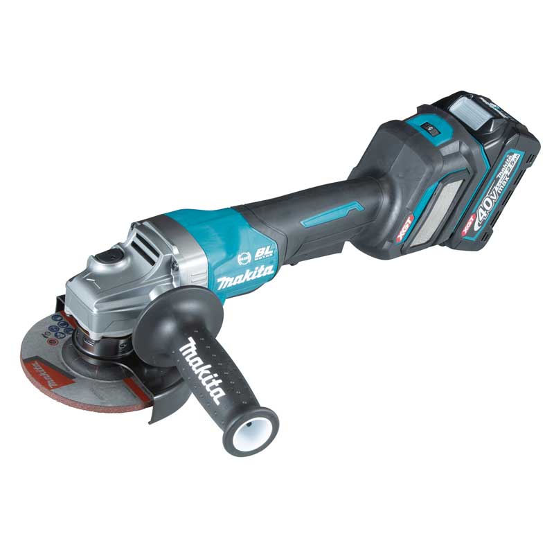 Makita GA029GD201 40V Cordless Angle Grinder 125mm Paddle Switch