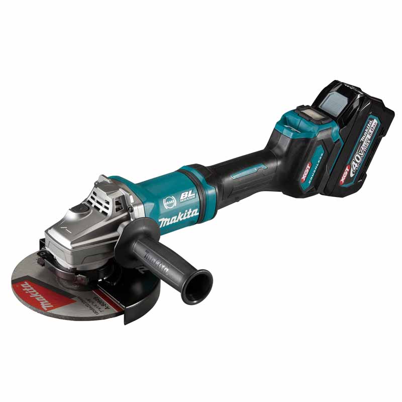 Makita GA037GM201 40V Cordless Angle Grinder 180mm