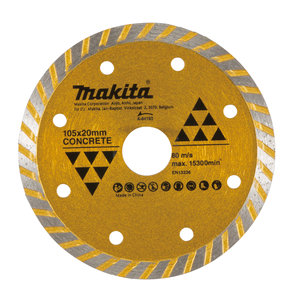 Makita D-05206 Diamond Wheel 105mm Corrug Eco Dry